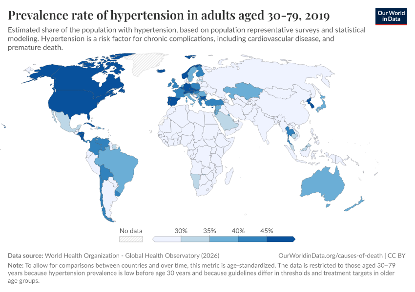 A thumbnail of the "Prevalence rate of hypertension in adults aged 30-79" chart