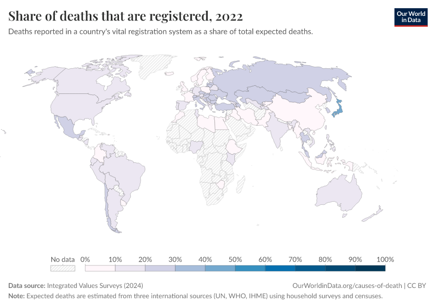 A thumbnail of the "Share of deaths that are registered" chart
