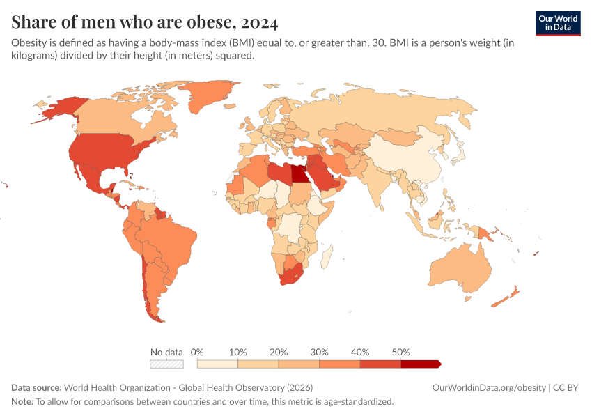 A thumbnail of the "Share of men who are obese" chart