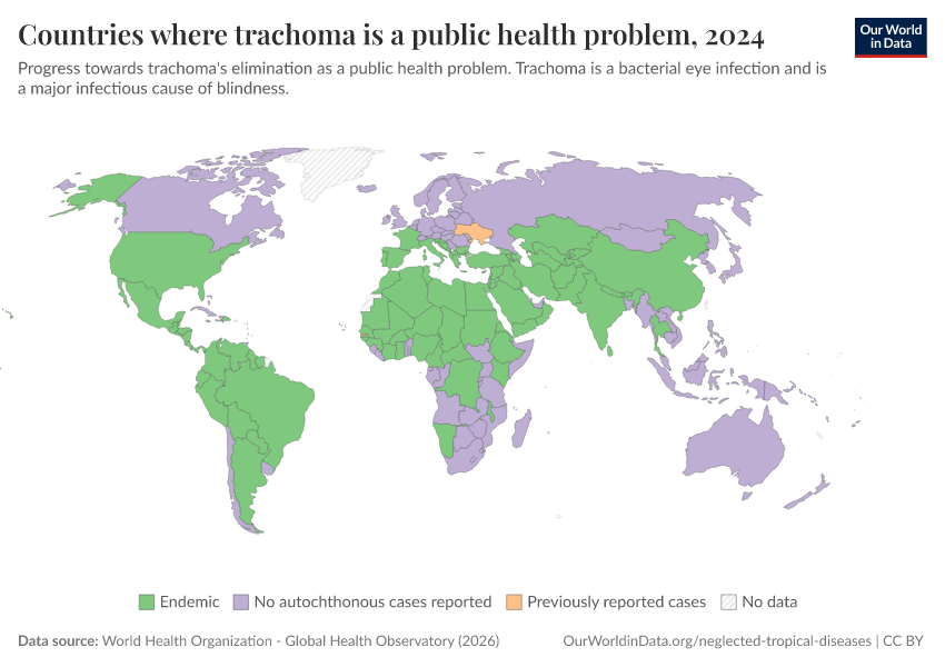 A thumbnail of the "Countries where trachoma is a public health problem" chart